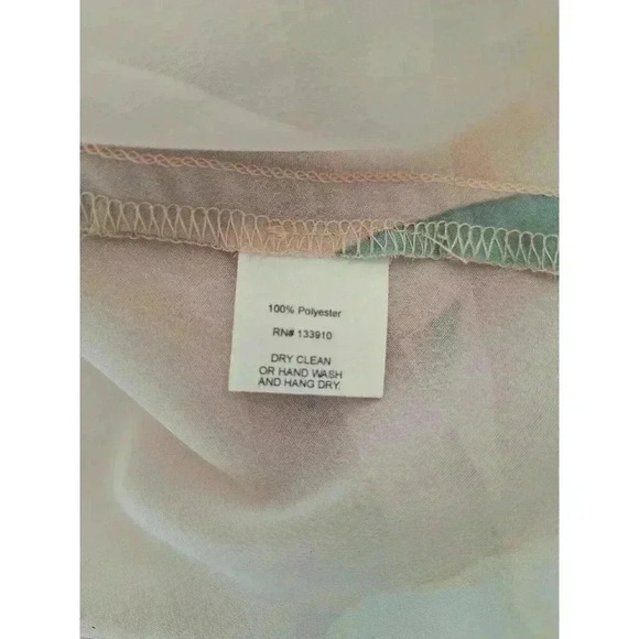 SHOW ME YOUR MUMU Floral Winnie Wrap Dress Pink Ruffle Mini Sz Medium - Picture 5 of 8